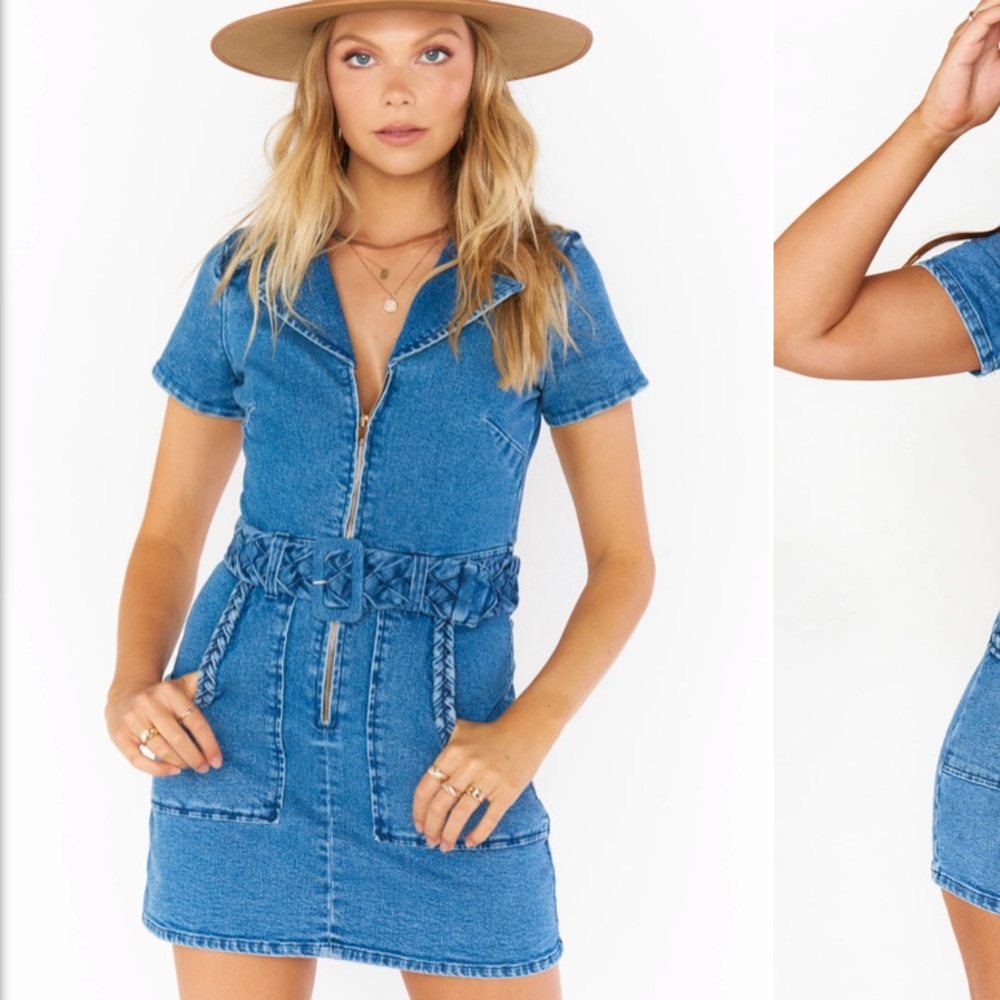 Show me your MUMU Outlaw Dress in Tide